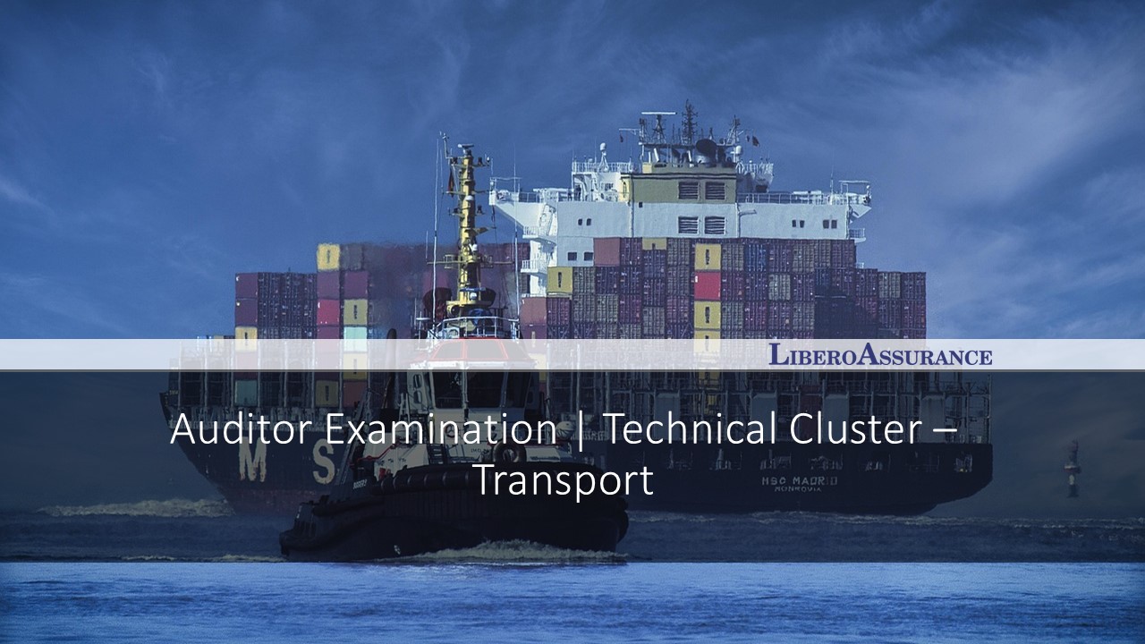 Auditor Examination | Technical Cluster - Transport